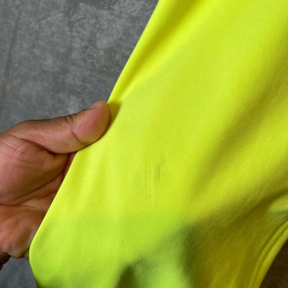 Lululemon Sz 14 Wunder Under High-Rise Tight 25" Yellow Leggings Womens - Picture 8 of 8